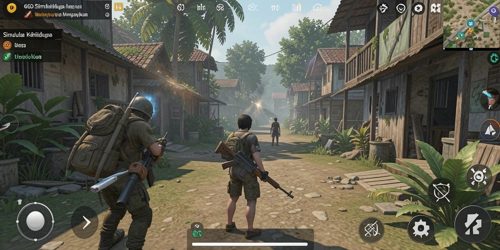 Screenshot 66D menampilkan gameplay simulasi kehidupan yang menarik.
