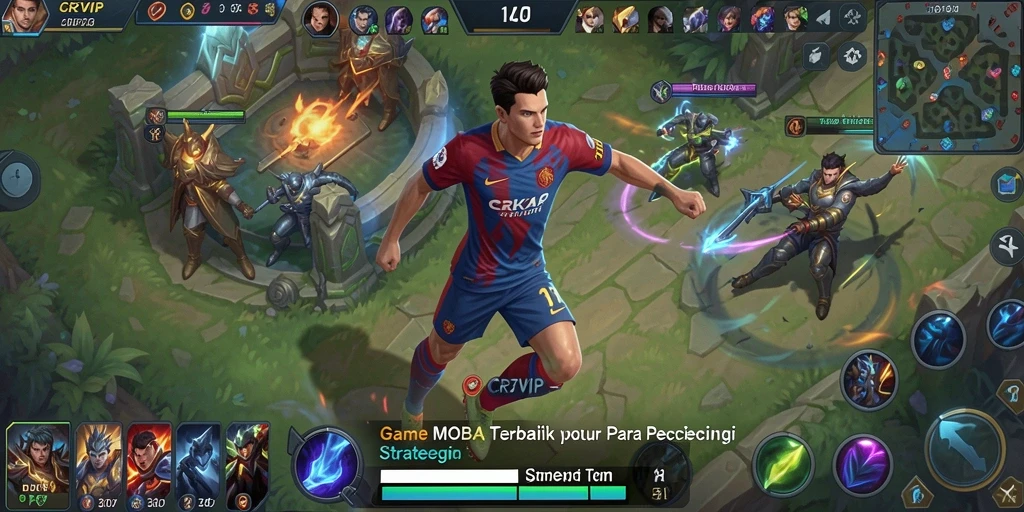 Tampilan gameplay seru di CR7VIP dengan aksi karakter yang dinamis.
