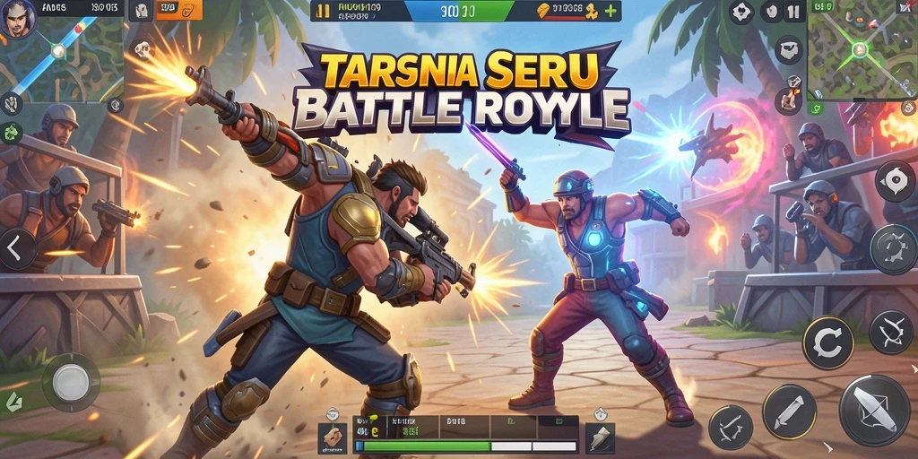Tangkapan layar gameplay HARAPJP yang menegangkan dan penuh aksi.