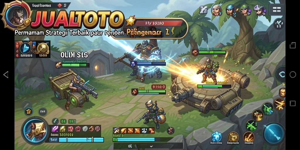 Gameplay SLG yang penuh strategi dan interaksi.