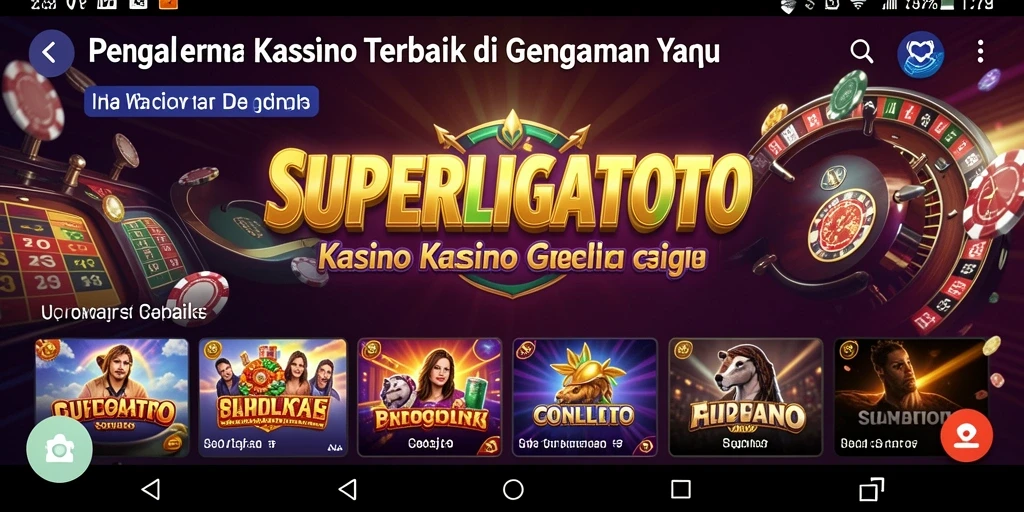 Tampilan menarik dari gameplay SUPERLIGATOTO yang penuh aksi.
